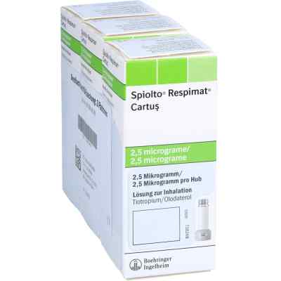 Spiolto Respimat 2,5 [my]g/2,5 [my]g Hub wiederv.N 3X4.0 ml von EMRA-MED Arzneimittel GmbH PZN 16855666