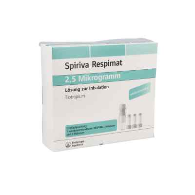 Spiriva Respimat 2,5 [my]g Lösung zur, zum inh.wiederverwend 3X4.0 ml von EurimPharm Arzneimittel GmbH PZN 15881590
