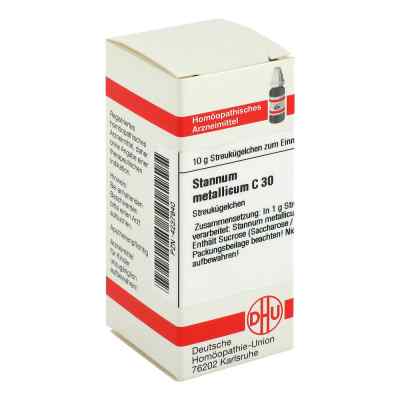Stannum Met. C 30 Globuli 10 g von DHU-Arzneimittel GmbH & Co. KG PZN 04237940