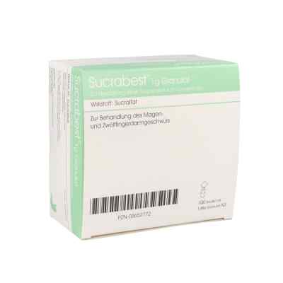 Sucrabest 1g 100 stk von COMBUSTIN Pharmazeutische Präparate GmbH PZN 03652772