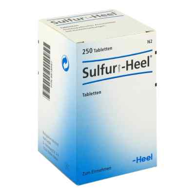 Sulfur Comp.heel Tabletten 250 stk von Biologische Heilmittel Heel GmbH PZN 08818987