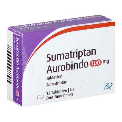 Sumatriptan Aurobindo 100mg 12 stk von PUREN Pharma GmbH & Co. KG PZN 05454378