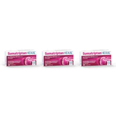 Sumatriptan Hexal bei Migräne 50 Mg Tabletten