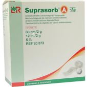 Suprasorb A+ag Antimik.cal.alginat Tamp.30cm 2g 5 stk von Lohmann & Rauscher GmbH & Co.KG PZN 04829540