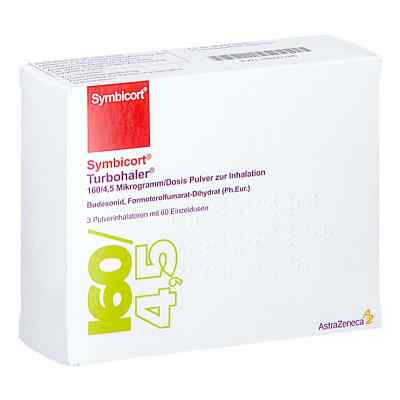 Symbicort Turbohaler 160/4,5 Μg/dosis 60 Ed 3 stk von Abacus Medicine A/S PZN 16600185