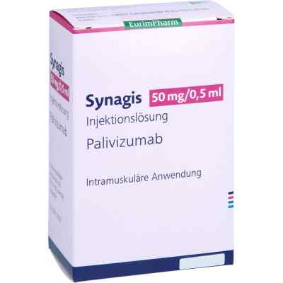 Synagis 50 mg Injektionslösung 100 mg/ml Dsfl. 1X0.5 ml