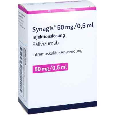 Synagis 50 mg Injektionslösung 100 mg/ml Dsfl. 1X0.5 ml