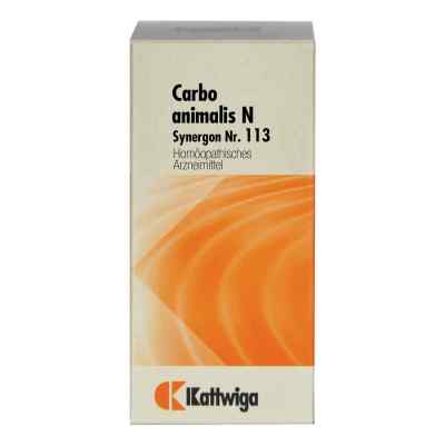 Synergon 113 Carbo animalis N Tabletten 100 stk von Kattwiga Arzneimittel GmbH PZN 04905376