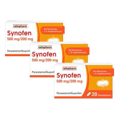 Synofen – mit Ibuprofen und Paracetamol