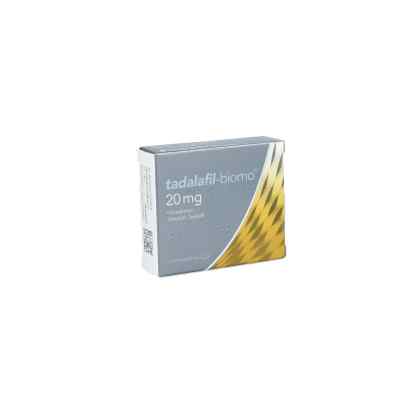 Tadalafil biomo 20 mg Filmtabletten 8 stk von biomo pharma GmbH PZN 12725501