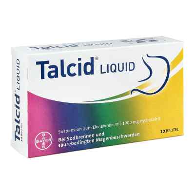 Talcid Liquid bei Sodbrennen 10 stk von Bayer Vital GmbH PZN 06874125