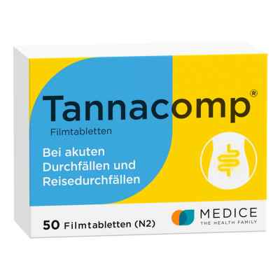 Tannacomp bei akutem Durchfall 50 stk von MEDICE Arzneimittel Pütter GmbH&Co.KG PZN 01900349