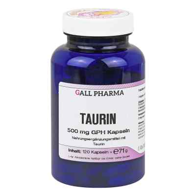 Taurin 500 mg Gph Kapseln 120 stk von Hecht-Pharma GmbH PZN 09918691