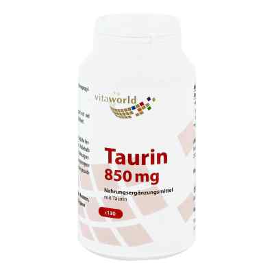 Taurin 850 mg Kapseln 130 stk von Vita World GmbH PZN 13511274