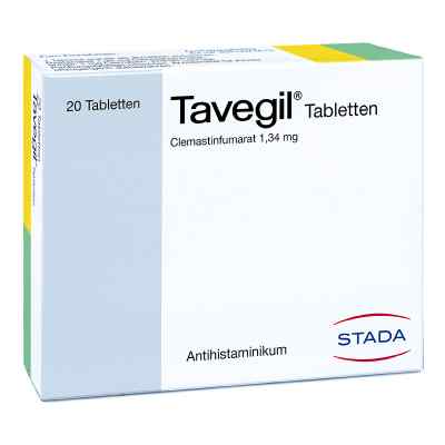 Tavegil bei allergischem Schnupfen und Juckreiz 20 stk von STADA Consumer Health Deutschlan PZN 01006571