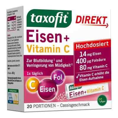 taxofit® Eisen + Vitamin C Direkt-Granulat