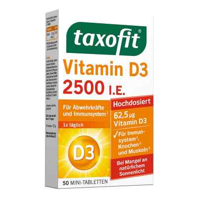 Taxofit Vitamin D3 2500 I.E. Tabletten
