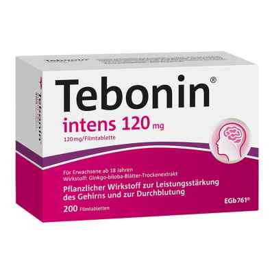 Tebonin intens 120mg 200 stk von Dr.Willmar Schwabe GmbH & Co.KG PZN 03379106