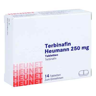 Terbinafin Heumann 250mg Heunet 14 stk von Heunet Pharma GmbH PZN 05888912