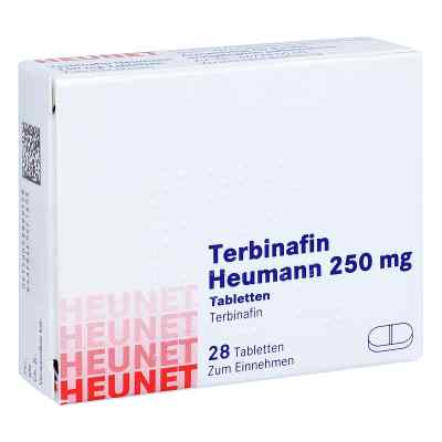 Terbinafin Heumann 250mg Heunet 28 stk von Heunet Pharma GmbH PZN 05888935