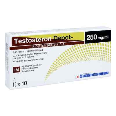 Testosteron depot Rotexmedica Injektionslösung 10X1 ml von Panpharma GmbH PZN 05862568