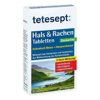 Tetesept Hals & Rachen Tabletten zuckerfrei
