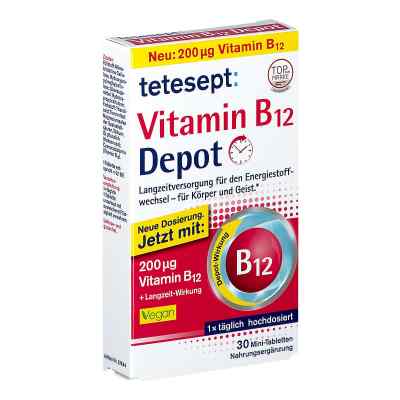Tetesept Vitamin B12 Depot 200 [my]g Filmtabletten 30 stk von Merz Consumer Care GmbH PZN 16086363