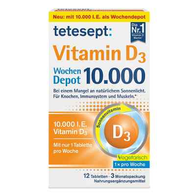 Tetesept Vitamin D3 10.000 Filmtabletten