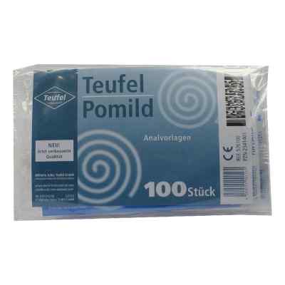 Teufel Pomild Analvorlagen 100 stk von Wilhelm Julius Teufel GmbH PZN 02341403