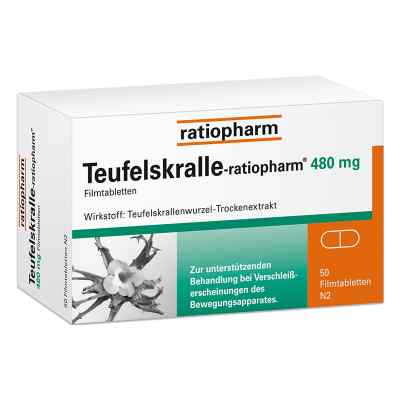 Teufelskralle-ratiopharm® 480 mg Filmtabletten