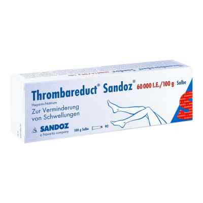 Thrombareduct Sandoz 60000 I.E./100g Salbe 100 g von Hexal AG PZN 00855687