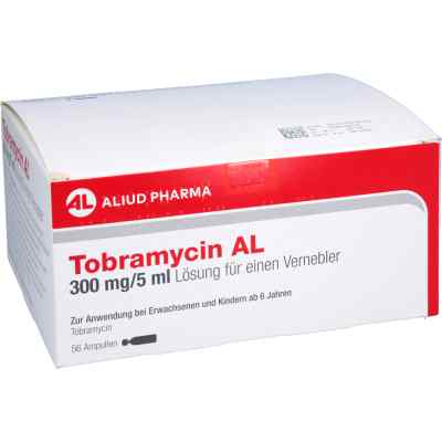 Tobramycin Al 300 Mg/5 Ml Lösung F.e.vernebler 56 stk von ALIUD Pharma GmbH PZN 18076222