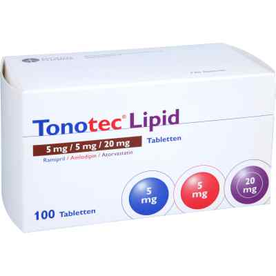 Tonotec Lipid 5 Mg/5 Mg/20 Mg Tabletten 100 stk von APONTIS PHARMA Deutschland GmbH & Co. KG PZN 16926780
