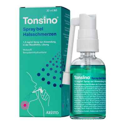 Tonsino® Spray bei Halsschmerzen