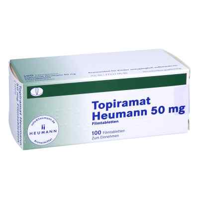 Topiramat Heumann 50 mg Filmtabletten 100 stk von HEUMANN PHARMA GmbH & Co. Generi PZN 03327664
