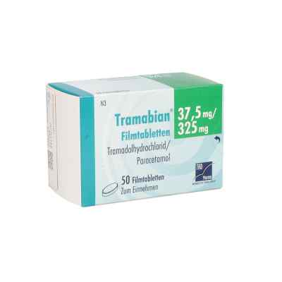 Tramabian 37,5 mg/325 mg Filmtabletten 50 stk von TAD Pharma GmbH PZN 11111145