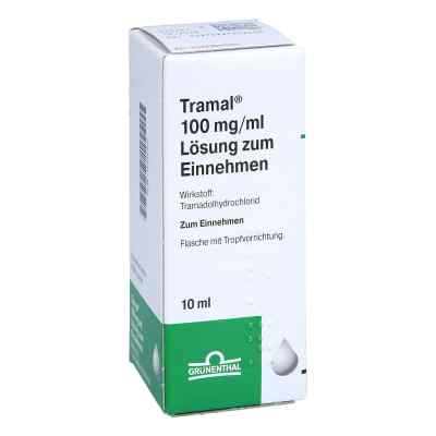 Tramal 100mg/ml Lösung zum Einnehmen 10 ml von GRüNENTHAL GmbH PZN 11236102