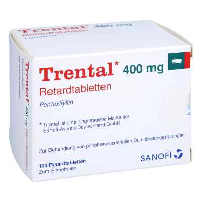 Trental 400 Retardtabletten 100 stk von kohlpharma GmbH PZN 02857207