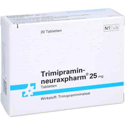 Trimipramin-neuraxpharm 25mg 20 stk von neuraxpharm Arzneimittel GmbH PZN 03906907