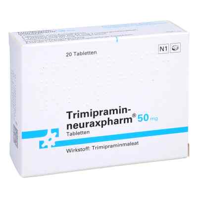 Trimipramin-neuraxpharm 50mg 20 stk von neuraxpharm Arzneimittel GmbH PZN 00772010