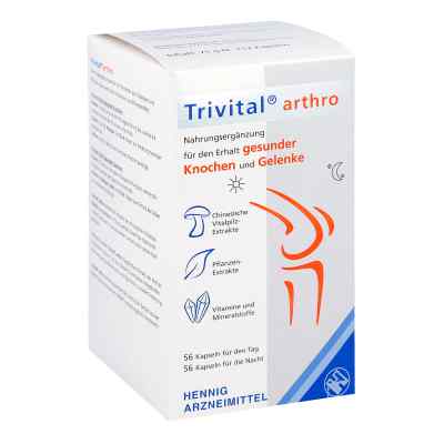 Trivital arthro Kapseln 112 stk von Hennig Arzneimittel GmbH & Co. K PZN 10399517