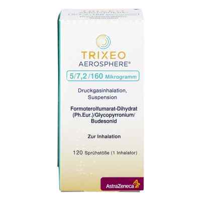 Trixeo Aerosphere 5/7,2/160μg Druckgasinh.120ed 1 stk