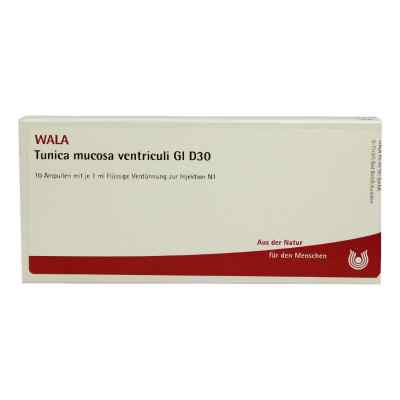 Tunica Mucosa Ventr. Gl D30 Ampullen 10X1 ml von WALA Heilmittel GmbH PZN 03788164