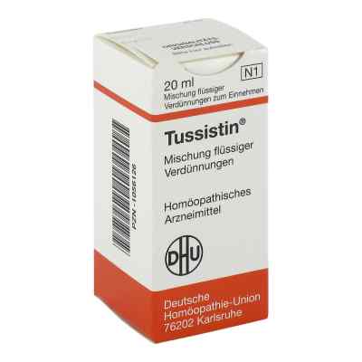 Tussistin liquidum 20 ml von DHU-Arzneimittel GmbH & Co. KG PZN 01056126