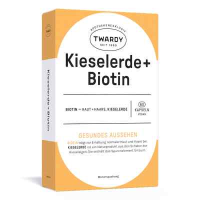 Twardy Kieselerde + Biotin Kapseln vegan
