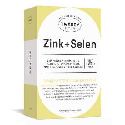 Twardy Zink + Selen Kapseln vegan