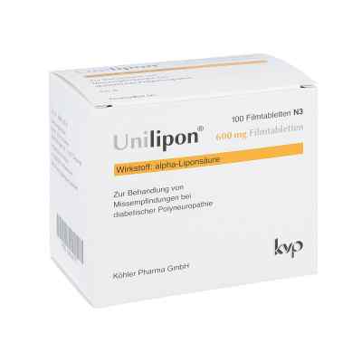 Unilipon 600mg 100 stk von Köhler Pharma GmbH PZN 04644071