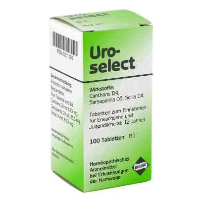 Uroselect Tabletten 100 stk von Dreluso-Pharmazeutika Dr.Elten & PZN 00201000