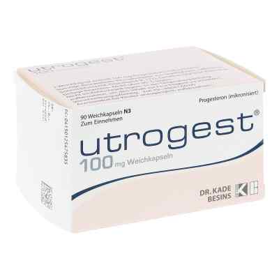 Utrogest 100 mg Weichkapseln 90 stk von Besins Healthcare Germany GmbH PZN 12547583