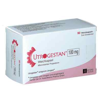 Utrogestan 100 mg Weichkapseln 90 stk von kohlpharma GmbH PZN 00310048